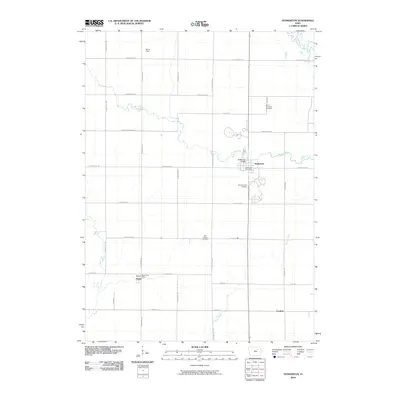 2010 Map of Dunkerton, 2010 Print
