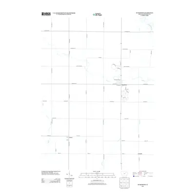 2013 Map of Dunkerton, 2013 Print
