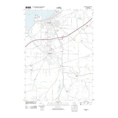 2010 Map of Dunkirk, 2010 Print