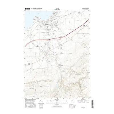 2016 Map of Dunkirk, 2016 Print