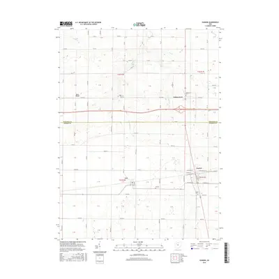 2016 Map of Dunkirk, 2016 Print