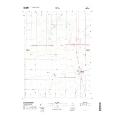 2019 Map of Dunkirk, 2019 Print
