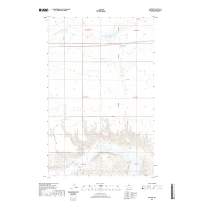 2020 Map of Dunkirk, 2020 Print