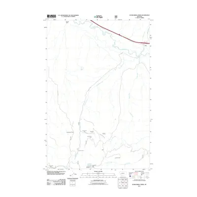 2011 Map of Dunkleberg Creek, 2011 Print