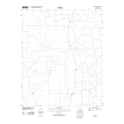 2010 Map of Dunlap, 2010 Print