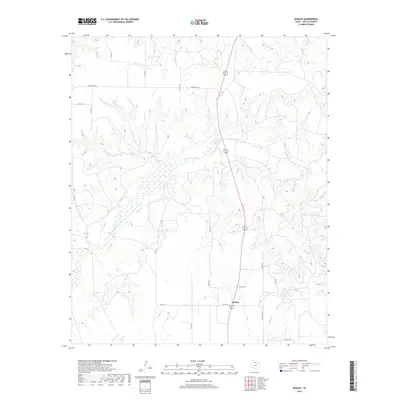 2019 Map of Dunlap, 2019 Print