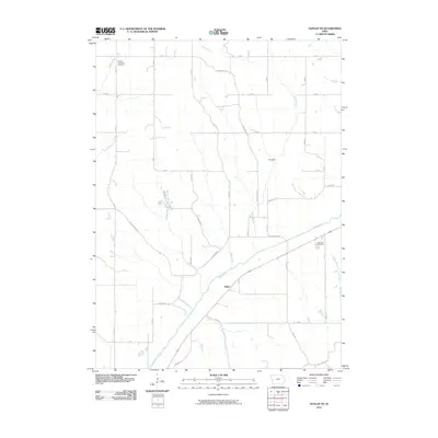 2010 Map of Dunlap NE, 2010 Print