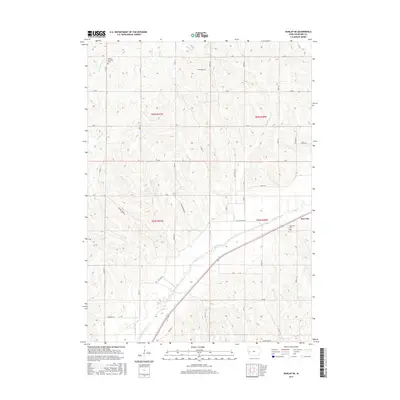 2015 Map of Dunlap NE, 2015 Print