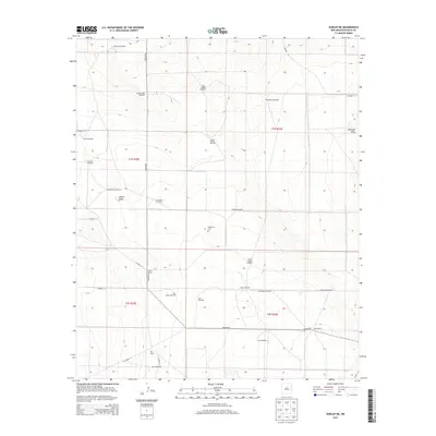 2013 Map of Dunlap NE, 2013 Print