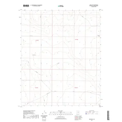 2020 Map of Dunlap NE, 2020 Print
