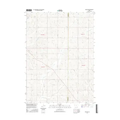 2015 Map of Dunlap NW, 2015 Print