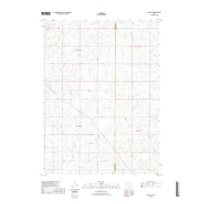 2018 Map of Dunlap NW, 2018 Print