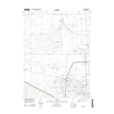 2015 Map of Dunlap, 2015 Print