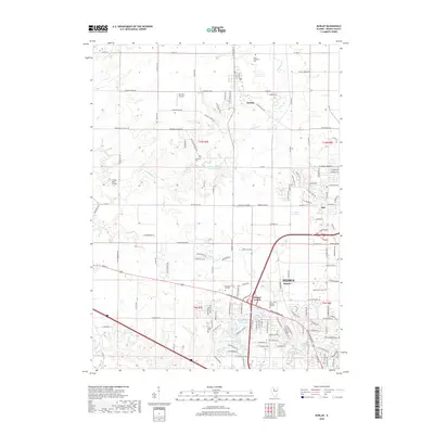2018 Map of Dunlap, 2018 Print