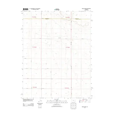 2013 Map of Dunlap Ranch, 2013 Print