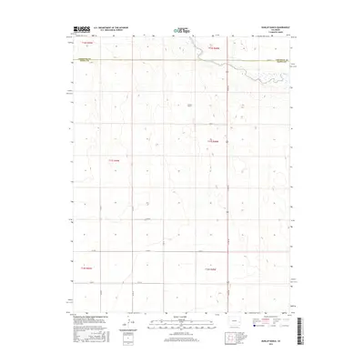 2016 Map of Dunlap Ranch, 2016 Print