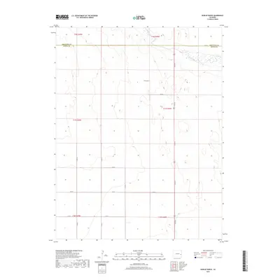 2019 Map of Dunlap Ranch, 2019 Print