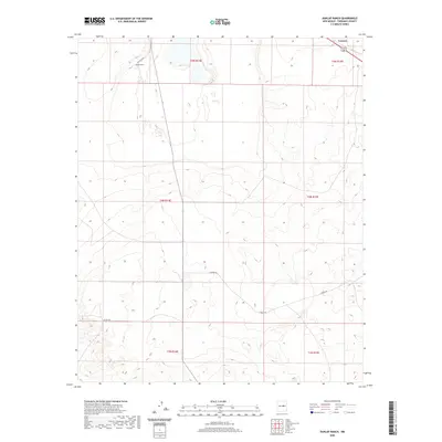 2020 Map of Dunlap Ranch, 2020 Print