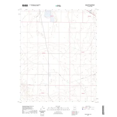 2023 Map of Dunlap Ranch, 2023 Print