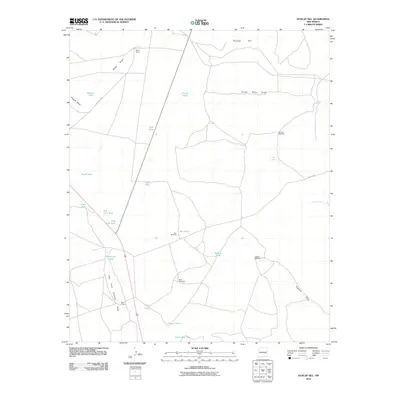 2010 Map of Dunlap Sill, 2010 Print