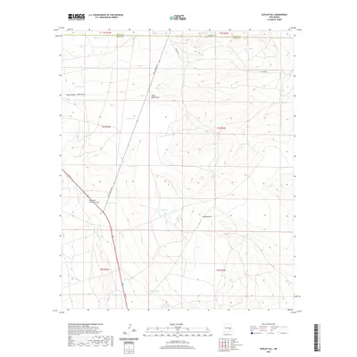 2020 Map of Dunlap Sill, 2020 Print