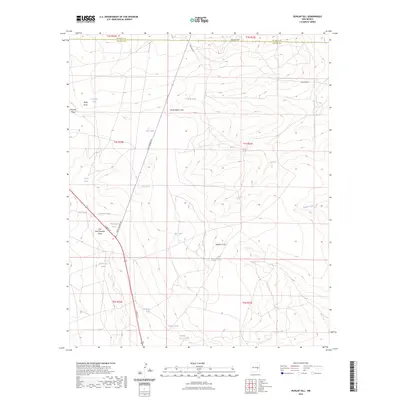 2023 Map of Dunlap Sill, 2023 Print