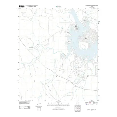 2010 Map of Dunman Mountain, 2010 Print
