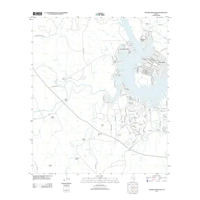 2012 Map of Dunman Mountain, 2012 Print