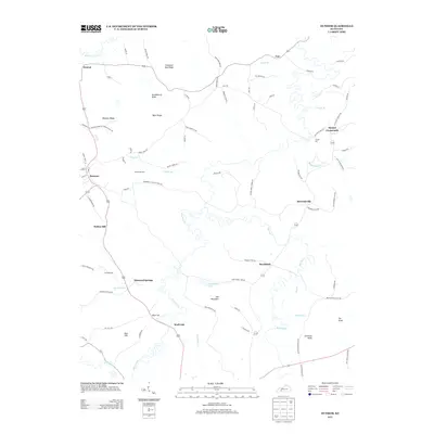 2013 Map of Dunmor, 2013 Print