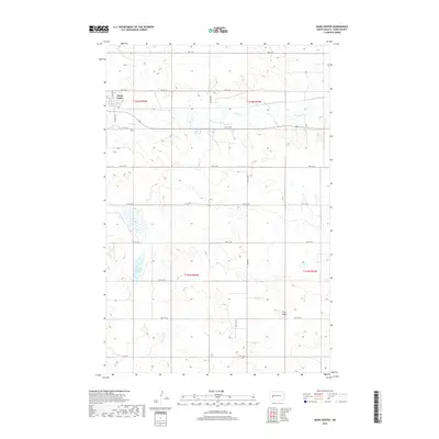 2018 Map of Dunn Center, 2018 Print