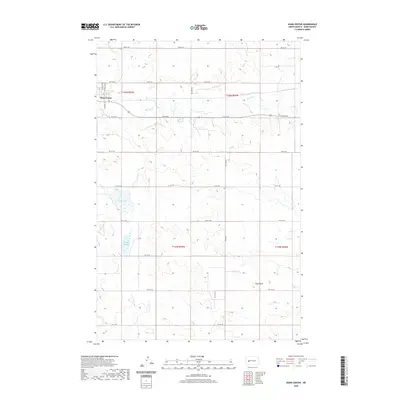 2020 Map of Dunn Center, 2020 Print