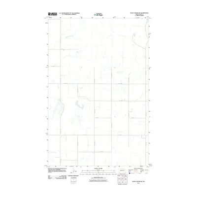 2011 Map of Dunn Center NE, 2011 Print