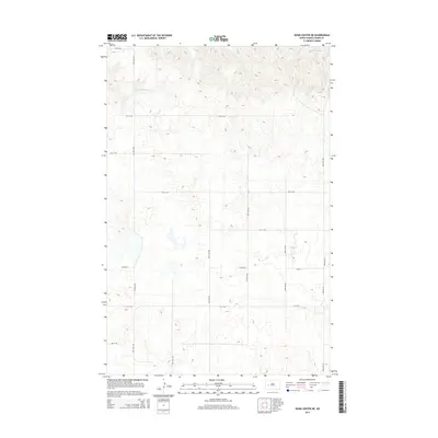 2014 Map of Dunn Center NE, 2014 Print
