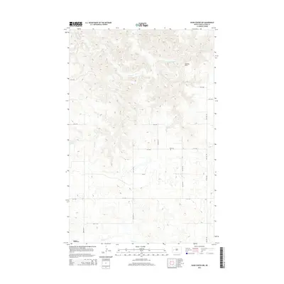 2014 Map of Dunn Center NW, 2014 Print