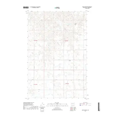 2018 Map of Dunn Center NW, 2018 Print