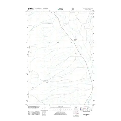 2011 Map of Dunn Creek, 2011 Print