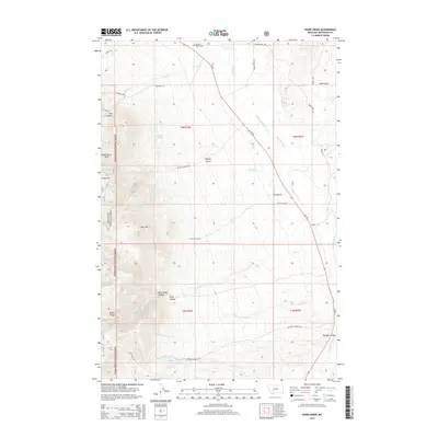 2014 Map of Dunn Creek, 2014 Print