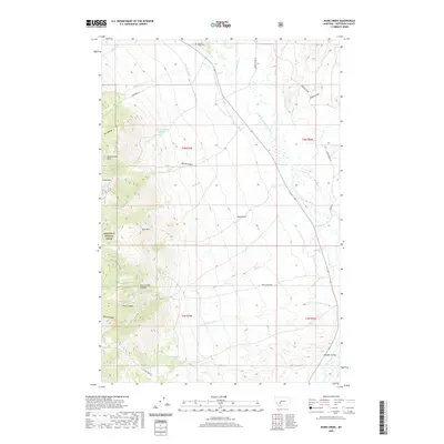 2020 Map of Dunn Creek, 2020 Print