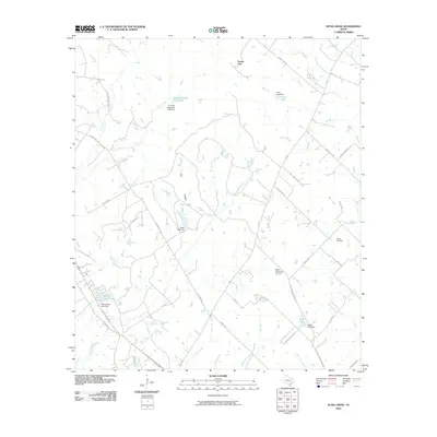 2010 Map of Dunn Creek, 2010 Print