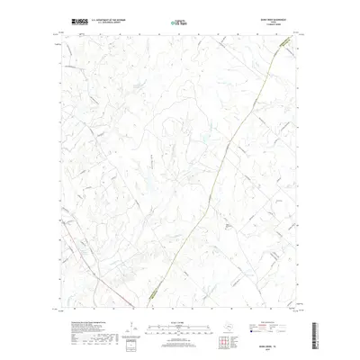 2019 Map of Dunn Creek, 2019 Print
