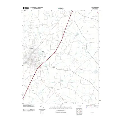 2010 Map of Dunn, 2010 Print