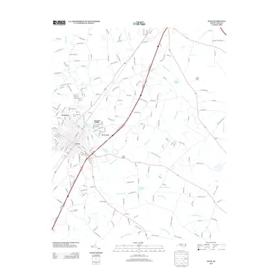 2013 Map of Dunn, 2013 Print