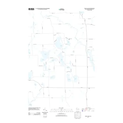 2013 Map of Dunn Lake, 2013 Print