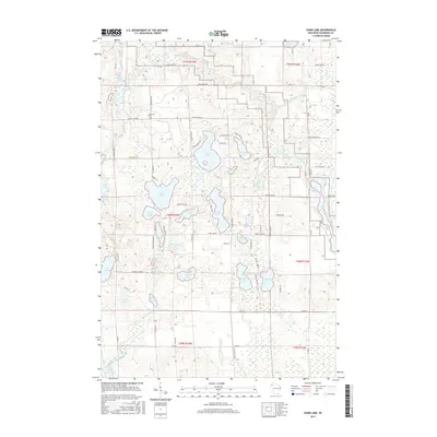 2015 Map of Dunn Lake, 2015 Print