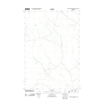 2011 Map of Dunn Mountain South, 2011 Print