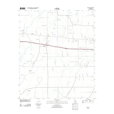 2012 Map of Dunn, 2012 Print