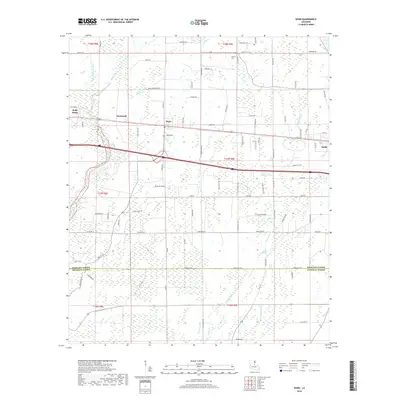 2018 Map of Dunn, 2018 Print