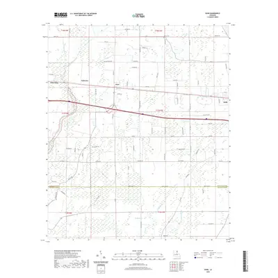 2020 Map of Dunn, 2020 Print