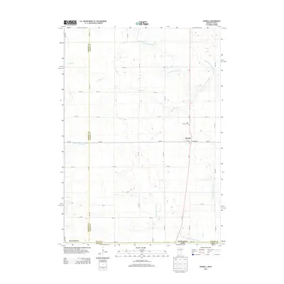 2013 Map of Dunnell, 2013 Print
