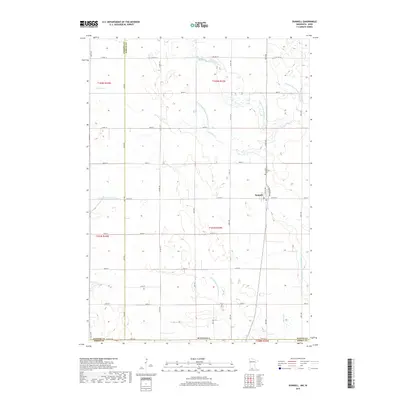 2019 Map of Dunnell, 2019 Print